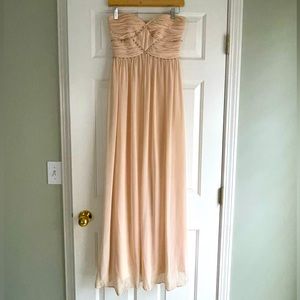 Pearl by Georgina Chapman of Marchesa Blush Chiffon Dress